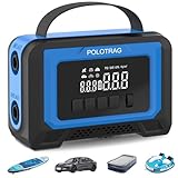 Paddle Board Pump, Tire Inflator Portable Air Compressor - Cordless Air Pump for Inflatables with Auto-Off, Deflate Function, Rechargeable Sup Pump Electric for Car Tires, Paddleboards, Mattress