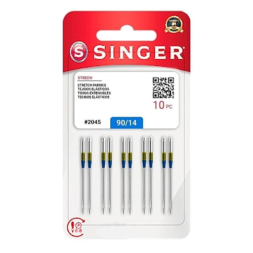 Agulha De Maquina Domestica Singer #2045 Pacote com 10 Unidades (14)