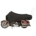 Dowco Guardian 05140 Travel Ready Water Resistant Reflective Premium Motorcycle Half Cover: Black, Large Touring