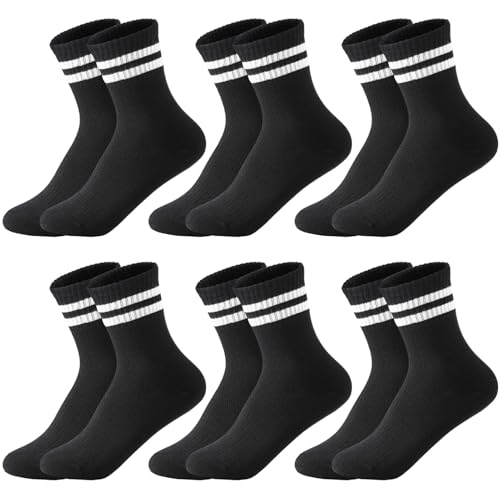 Utensilsto 6 Paar Socken Kinder Tennissocken Kinder 31-34...