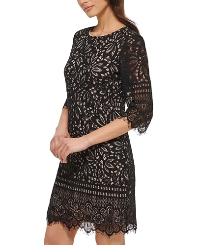 Image of Kensie Women's 1 /2 Sleeve Lace Mini Dress