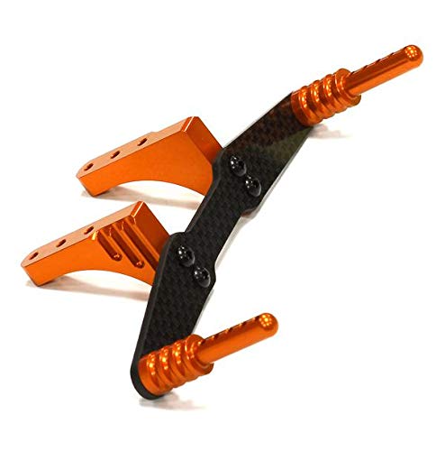 Integy RC Upgrades for Traxxas 2WD, Machined Rear Body Mount Set for Traxxas 1/10 Slash 2WD