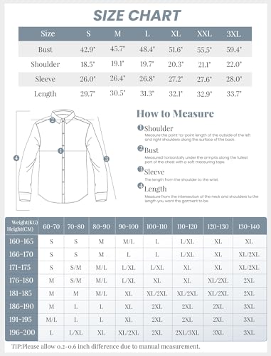 Friptspyg Leinenhemd Herren Hemd Langarm Baumwolle Leinen Hemden Button-Down Freizeithemden Casual Regular Fit Sommerhemd, Beige XL 6