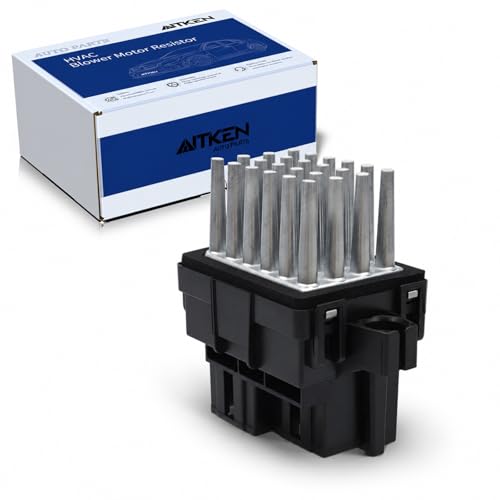 Image of Heater Blower Motor Resistor Compatible with 2007-2013 GMC Sierra 1500 2500 3500 Terrain Yukon, Chevy Silverado Suburban 1500 2500 Tahoe Camaro Equinox, Dodge Charger, P /N 15141283,68029736AA.