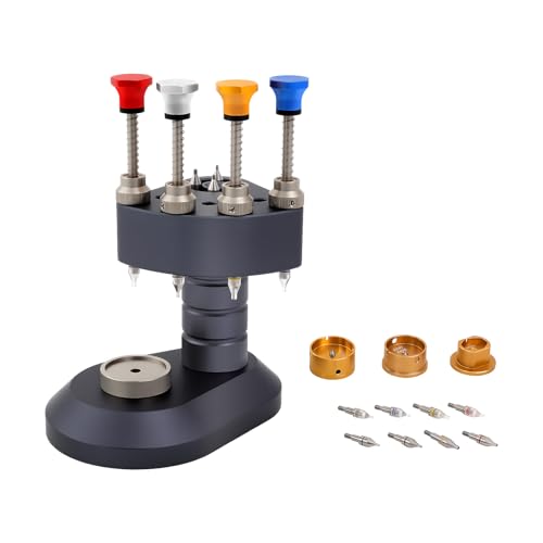 Fenjidrop 4-Pin Watch Hand Presser Tool, Professional Watch Hands Setting