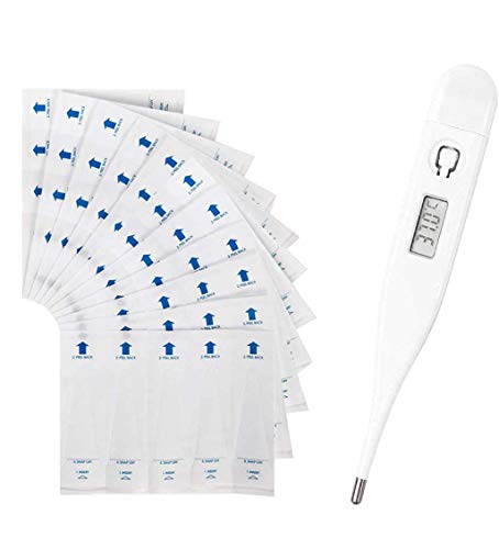 Digital Body Thermometer (Celsius) CIHELY Oral/Armpit Thermometer LCD Display Fast Reading Thermometer