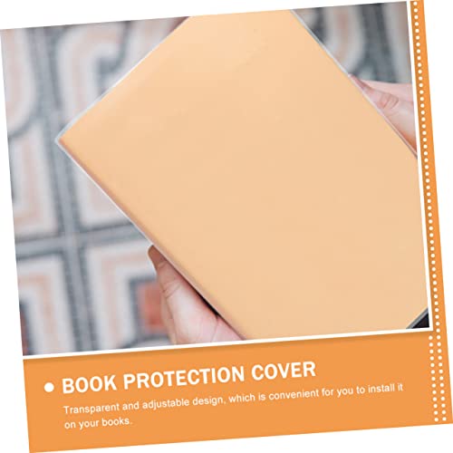 NUOBESTY 60 Pçs Capa De Livro Transparente Proteção Livros Bíblicos Protetores De Folha Transparente