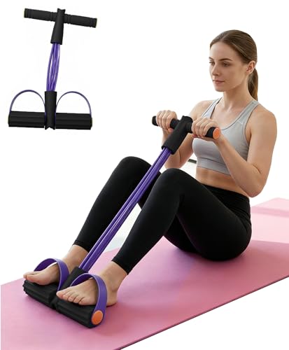 FENFATUO Pedal Resistance Bands with Handles for Home Work Out