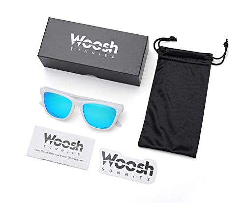 Image of Woosh Polarized Lightweight Sunglasses for Men and Women -Unisex Sunnies for Fishing Beach Running Sports and Outdoors