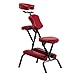 LWL House Fauteuil de Massage réglable Pliant Portable Tatouage gratter Chaise beauté lit avec accoudoir (vin Rouge) (Couleur : Red Wine)