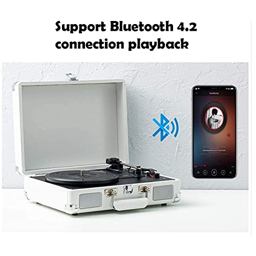 Tourne-Disque, Valise pour Tourne-Disque avec Bluetooth Multifonction, Sortie Ligne RCA, entrée AUX, Sortie Audio 3,5 mm… - Les Beatles, Paul McCartney, John Lennon, RIngo Starr, George Harrison Tourne-Disque, Valise pour Tourne-Disque avec Bluetooth Multifonction, Sortie Ligne RCA, entrée AUX, Sortie Audio 3,5 mm… – Image 6