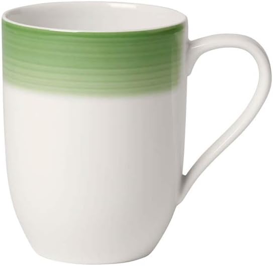 Villeroy & Boch Coffee Mug Set, White/Green