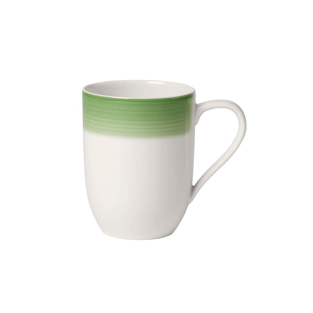 Villeroy & Boch Coffee Mug Set, White/Green