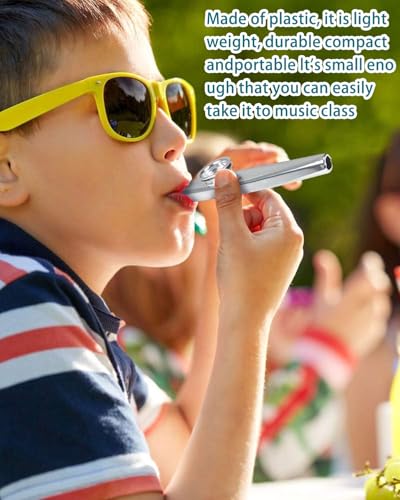 TPZORJX Metall Kazoos,3 Stück kazoos,Kazoo Instrument, mit 8 Austauschbaren Membran, Nasenflöte, Geeignet für Kinder, Erwachsene und Musikanfänger, Kazoo Bunt fur Kinder Party Favors Geschenke