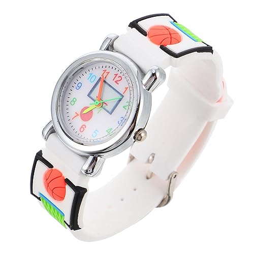 Holibanna Montre Motif Basket Dessin animé Enfants Les Tout-Petits Basket garçon Montre-Bracelet Watch Ballons de Basket Montre Enfant Montre à Motif de Basket-Ball...