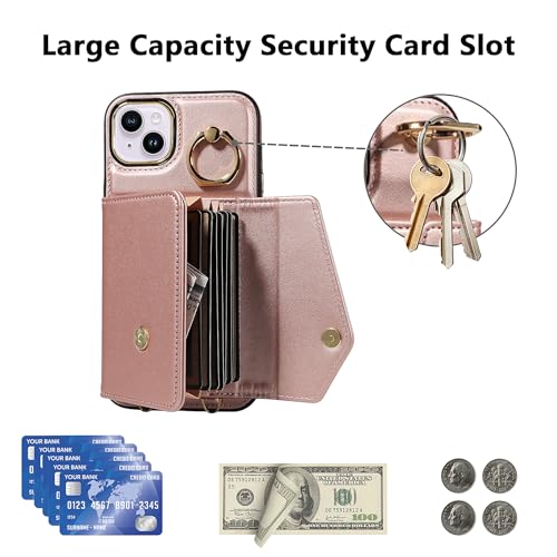 Étui iPhone 15 Plus porte-carte sécurisé pour éviter les pertes - 2