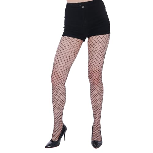 Image of Patterned Fishnet Tights Pantyhose with Pattern Designs Fishnet Stockings for Women