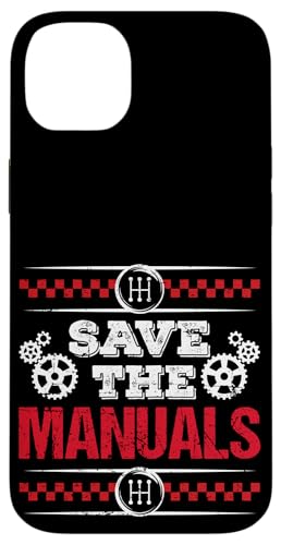 Save The Manual Car �N���V�b�N�g���[�j���O�}�j���A���g�����X�~�b�V���� �X�}�z�P�[�X iPhone 14 Plus �p