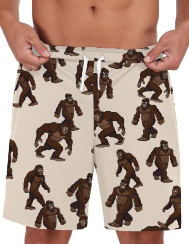 Image of Mens Pajamas Set Lightweight Summer Pjs Sleepwear Soft Comfy Short Sleeve Loungewear With Pocket (S-4X)