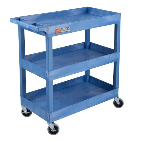 Luxor Storage Cart — EC111-BU Multipurpose Utility