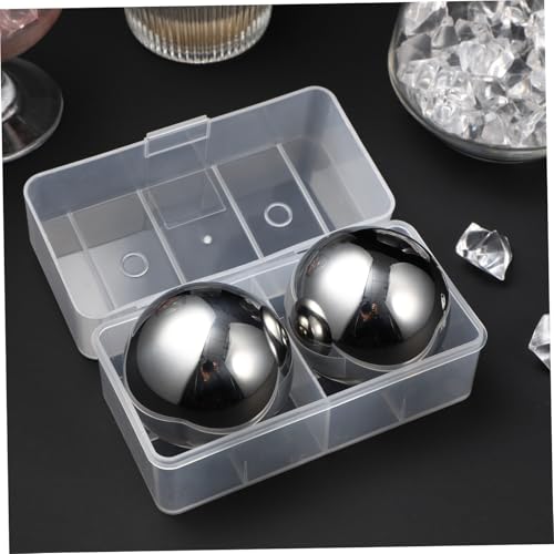 2 Esferas Reutilizables de Acero Inoxidable para Bebidas miniatura 4