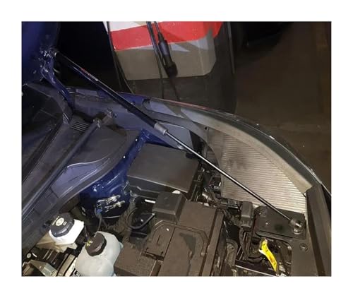 Vérin de capot Kia Niro à double piston amortisseur carbone rouge