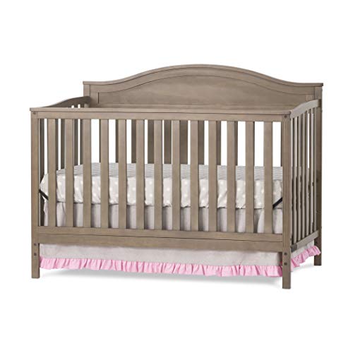 Child Craft Sidney 4-In-1 Convertible Crib, Baby Crib Converts To Day Bed, Toddler Bed And Full Size Bed, 3 Adjustable Mattress Positions, Non-Toxic, Baby Safe Finish (Dusty Heather) #TOP18