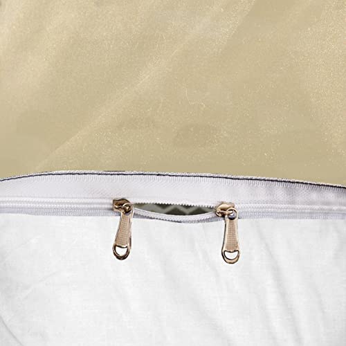 Housse de couette ours géométrique et 2 taies d'oreiller vintage faciles à border - 7