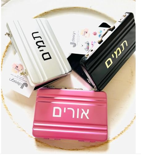 Urim and Thummim Business Card Case - Decision-Making Fun Style Card Holder for Yes or No Choices Decision-making Card Case (Silver)3