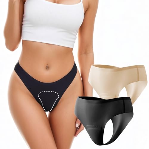 Camel Concealer Underwear Camel Cover Thong Seamless G-String Thongs Workout Underwear Anti Camels Cover Thongs