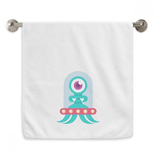 Serviette débarbouillette alien monstre cyclope idée cadeau originale - 2