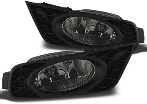 AKKON - For Honda Odyssey SUV Bumper Driving Smoke Fog Lights JDM Driver/Passenger Lamps Wiring/Switch/Bracket