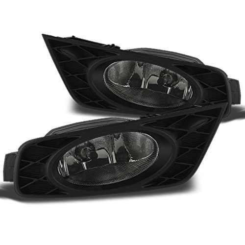 AKKON - For Honda Odyssey SUV Bumper Driving Smoke Fog Lights JDM Driver/Passenger Lamps Wiring/Switch/Bracket