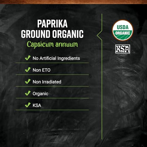 Frontier Co-op Organic Ground Paprika 1lb Bulk Bag - Paprika Powder Seasoning - Restaurant Supply - Image 6