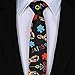 ZGH Men's Fashion tie Autism Awareness Ribbon Necktie One Size Neck Tie