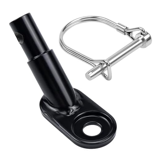 Bike Trailer Hitch Connector Coupler Bicycle Adapter for Children's Trailers,Cargo and Pet Bicycle Trailers,Black Adapter Accessories by Cenipar