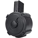 Yojoloin Splatter Ball Blaster Drum Magāzine can Hold 1000+ Gel Balls, Suitable for M4/M4A1 Which are Electric Loading