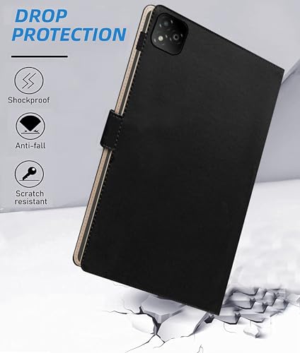 Image of TGK Flip Cover for Infinix XPAD LTE 11 inch Tablet Case with Stylus Holder (Black)