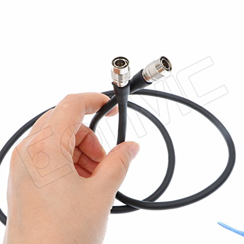Câble Hirose 4 broches mâle-mâle d'alimentation pour caméras et moniteurs