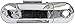 Dorman 91107 Front Driver Side Exterior Door Handle for Select Ford/Mercury Models, Chrome