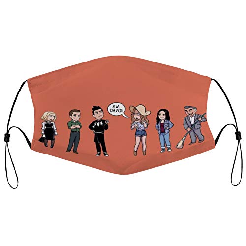 Ew David, Eww David Pop Culture-2021 Unisex Reusable Ear Loops Breathable Dust and Wind Proof Mask Mouth Guard Head Scarf