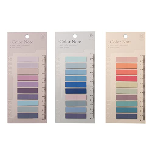 600Pcs Sticky Tabs Transparent Sticky Notes Flags Pastel Book Tabs Annotation Tabs Morandi Page Markers Clear Index Tabs with Ruler Translucent Index Stickers for Books Page Bookmarks Office Supplies