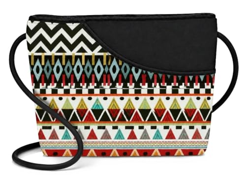 Image of Danny K. Women's Tapestry Zipper Purse Crossbody Handbag, Adjustable Cord, Handmade in USA