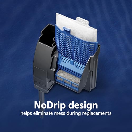 Image of Aqueon PRO Replacement Filter Cartridges, NoDrip Design, For Freshwater and Saltwater Aquariums, Medium, 3 pack