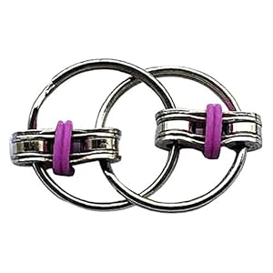 Fiets ketting Ring Fidget speelgoed verlichten stress Reducer voor autisme en autisme verveling je vingertips