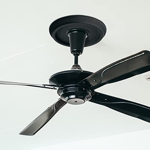 4 Pieces Ceiling Medallions For Light Fixtures Molded Black Ceiling Medallion 10"Od Decorative Chandelier Medallion Round Ceiling Fans Medallions Ceiling Trim Ring Plate Backdrop Decor 10"Od X 3.5"Id #TOP6