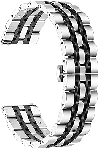 Bracelet en acier inoxydable Zero Gap pour Galaxy Watch 46mm SM-R800 et Gear S3