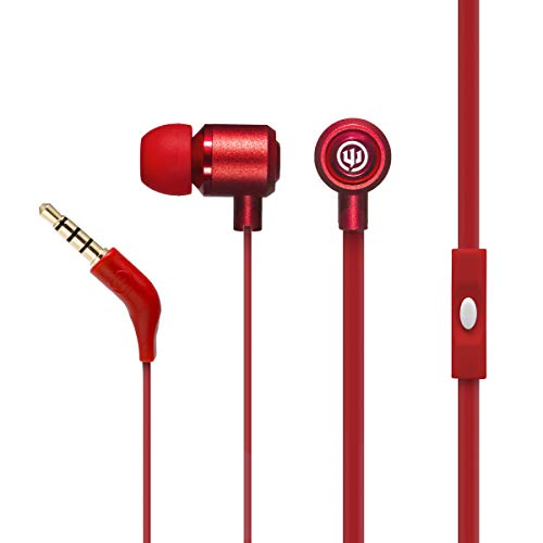 Wicked Audio Panic Earbuds With Metal Housing And Enhanced Bass, (Burn) #TOP17