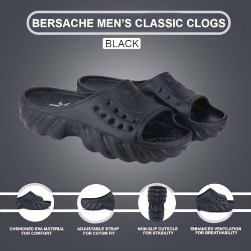 Image of BERSACHE Extra Soft Classic Casual with Regular wear with Ultra Soft & Flexibility Technology Clog for Men