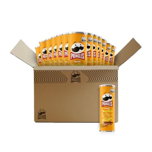 Pack Salgadinho Batata Frita Pringles Queijo 109g com 18 unidades